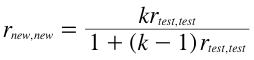 formula increasing test length